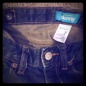 Old Navy girls jeans 7 slim
